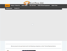 Tablet Screenshot of eastpolkllc.com